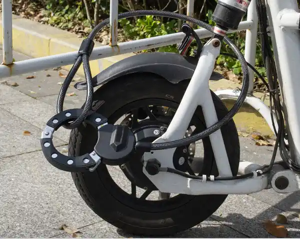 Bild 3 von Fahrradschloss, Handschellenschloss 12mm x 113 cm