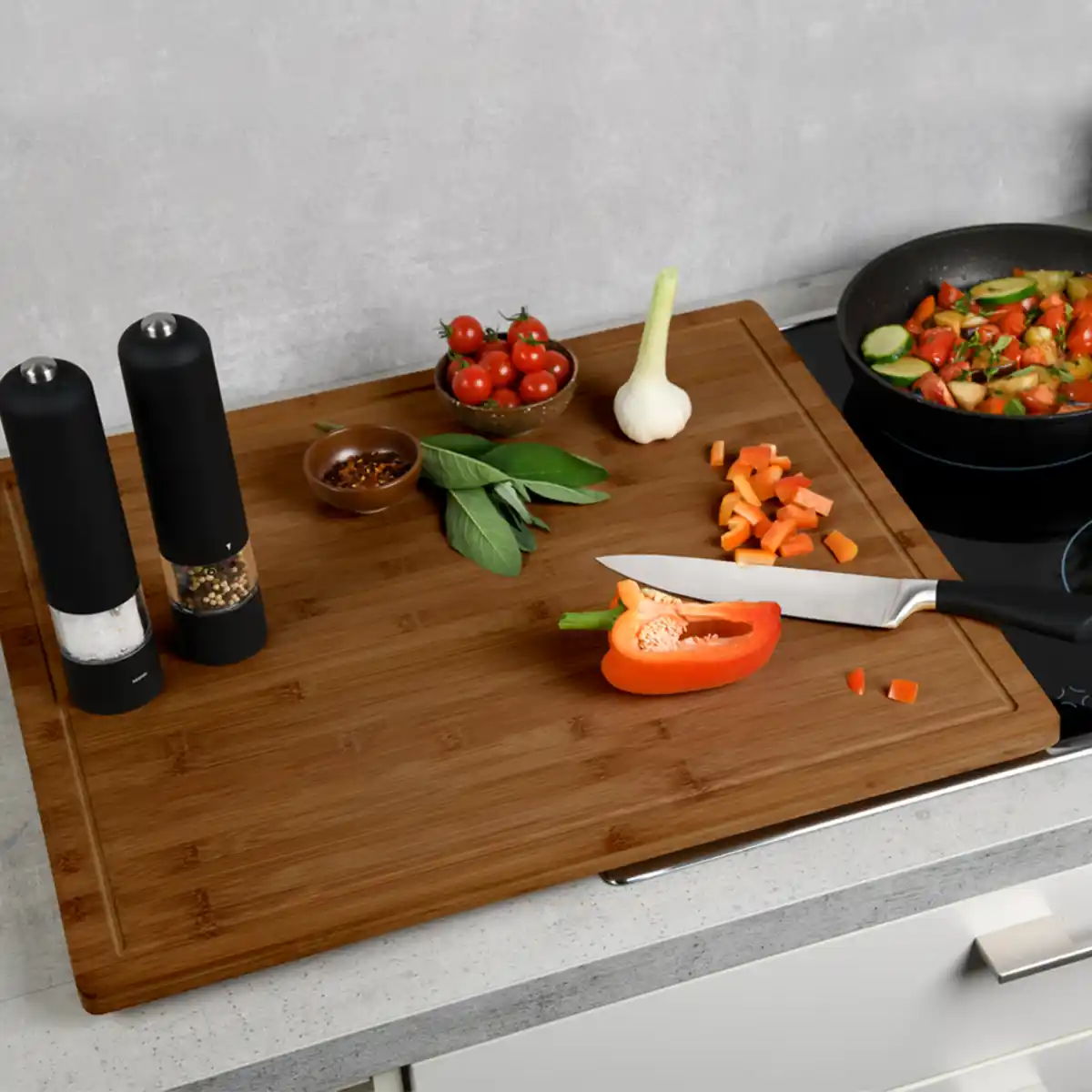 Bild 4 von Schneide- und Abdeckplatte, Bambus