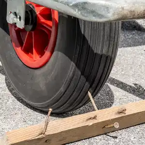Schubkarrenrad Set "Pannensicher" aus PU-Schaum
