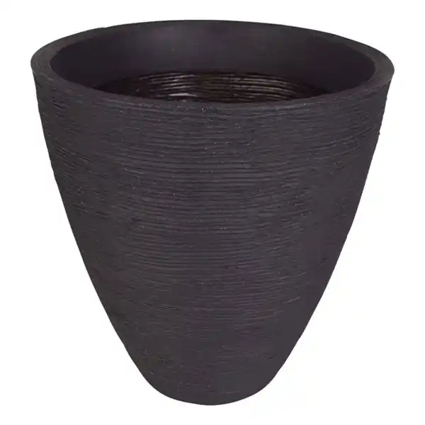 Bild 1 von Rillentopf rund 42cm Anthrazit