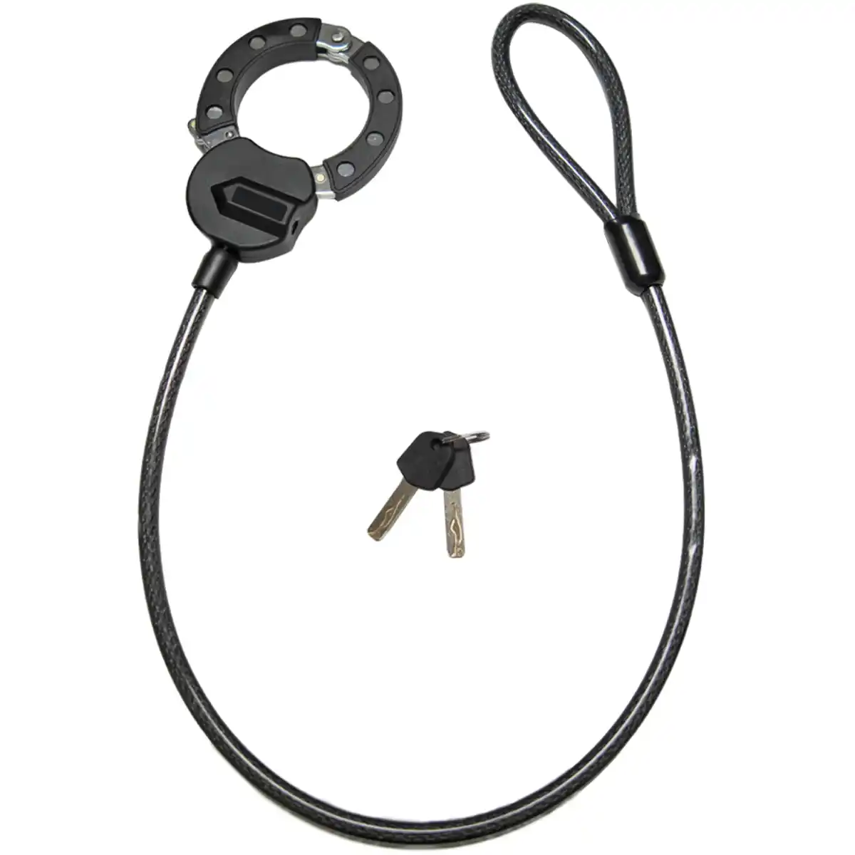 Bild 1 von Fahrradschloss, Handschellenschloss 12mm x 113 cm