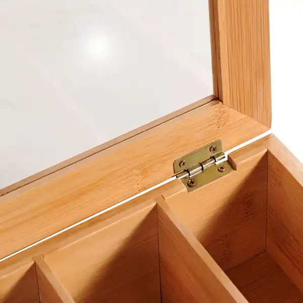 Bild 4 von Bambus Teebox mit 5 Fächern