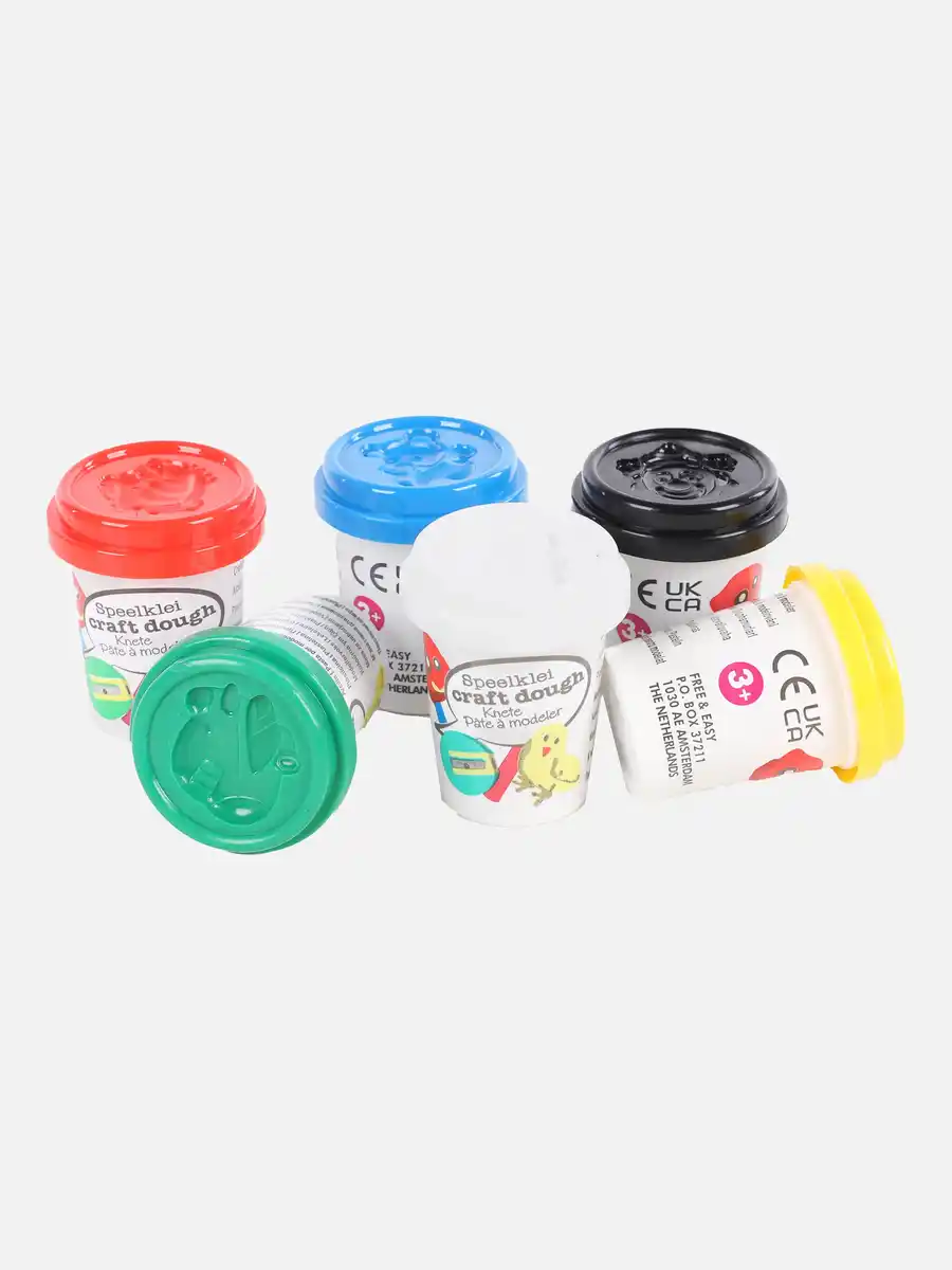 Bild 1 von Knetmasse Set 6tlg. Bunt