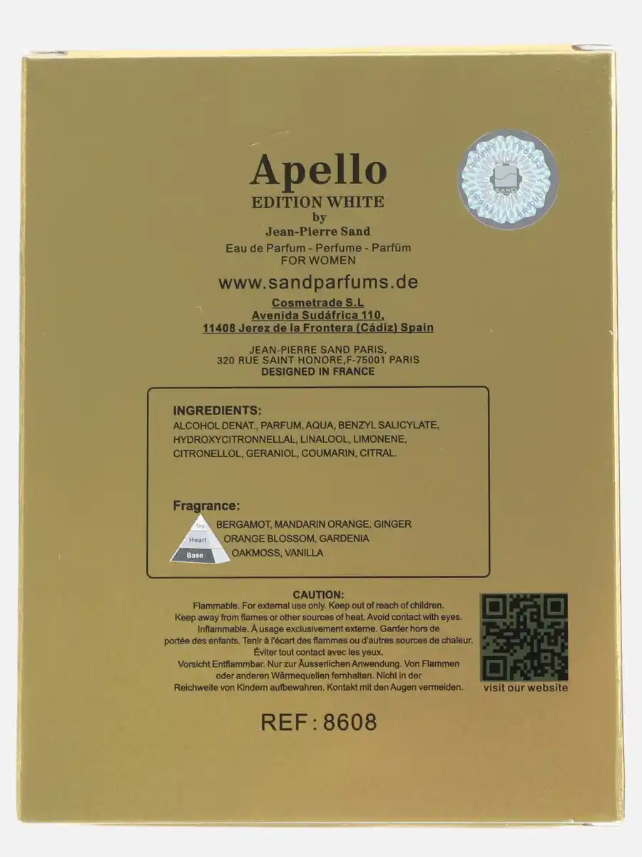 Bild 2 von Parfüm "Apello" White Women Bunt