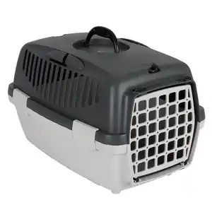 Tier-Transportbox 48x32x31cm Klassische Tier-Transportbox aus Kunststoff zum einfachen Transport Ihrer Haustiere.