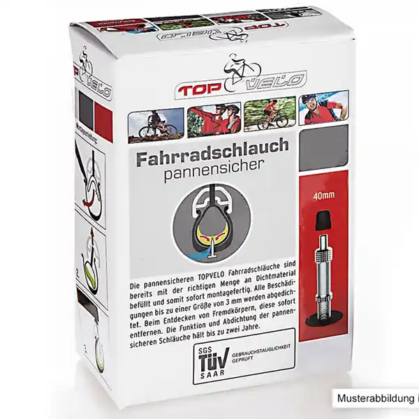 Bild 1 von pannensicherer Fahrradschlauch, 26", Autoventil