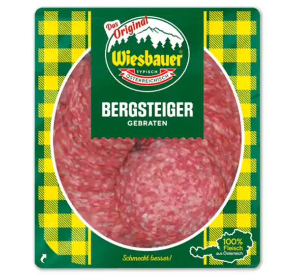 Bild 1 von WIESBAUER Bergsteiger Salami oder Hendl Aufschnitt*