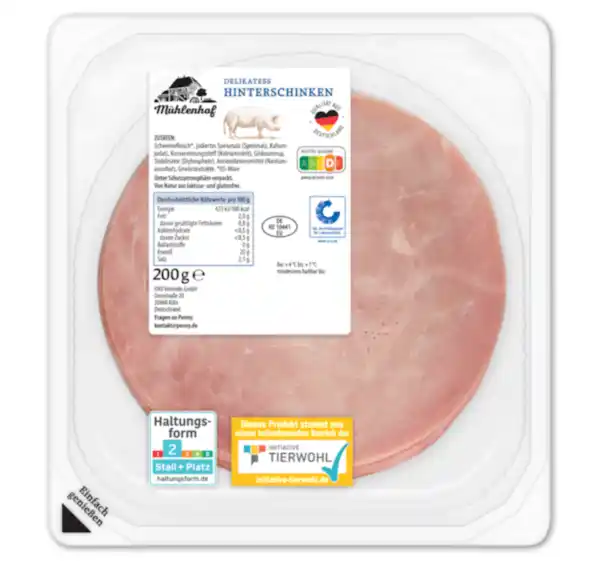 Bild 1 von MÜHLENHOF Delikatess Hinterschinken