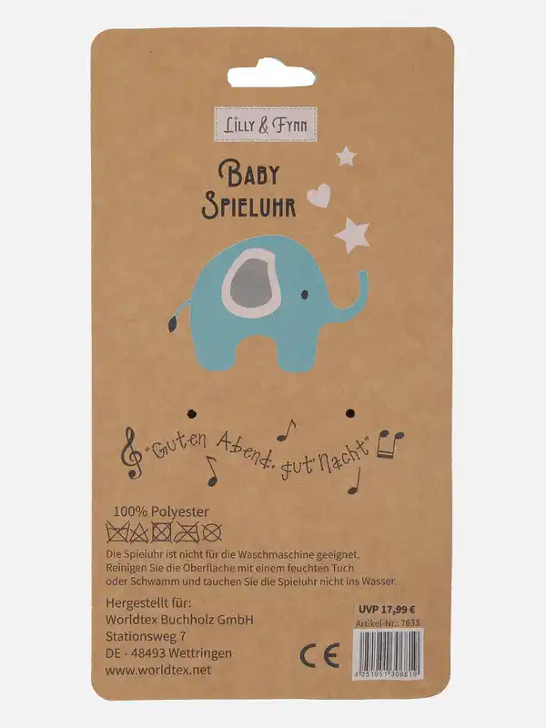 Bild 4 von Baby Spieluhr Bär Rosa