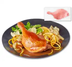 Frischer Entenschenkel*