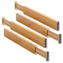 Bild 1 von Schubladentrenner, 4er Pack, Bambus