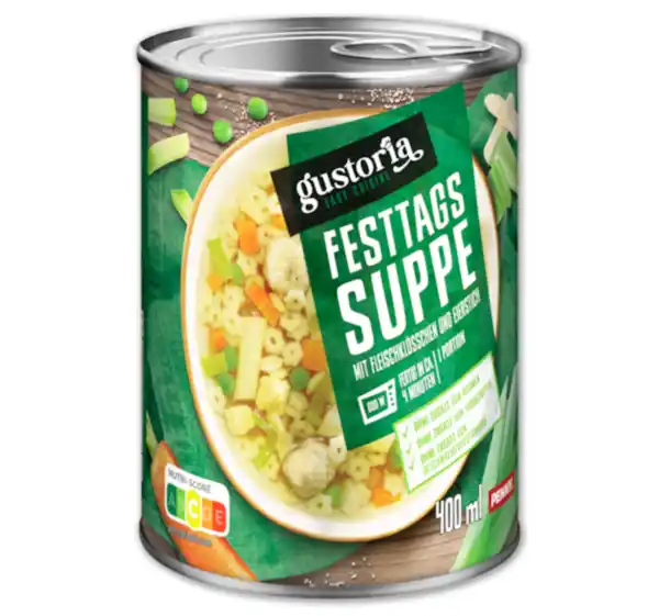 Bild 1 von GUSTORIA Suppe
