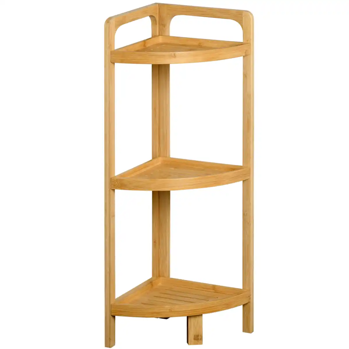 Bild 1 von Eck-Regal, Bambus, FSC