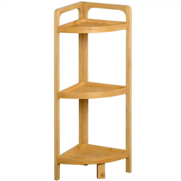 Bild 1 von Eck-Regal, Bambus, FSC