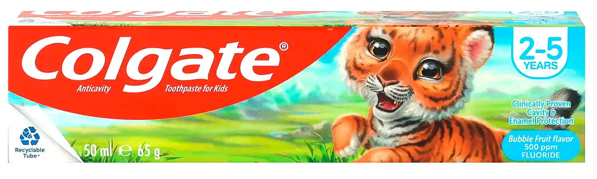 Bild 1 von Colgate Kinderzahnpasta Bubble fruit