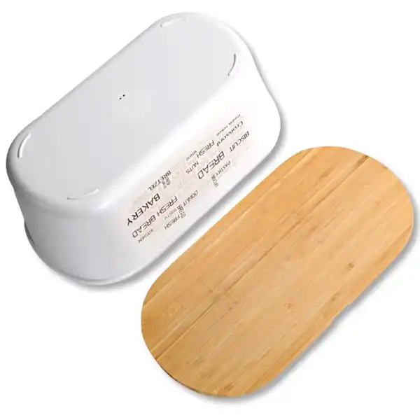 Bild 3 von Brotbox, weiß, FSC