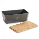 Bild 2 von Brotbox, aus Melamin, grau, FSC
