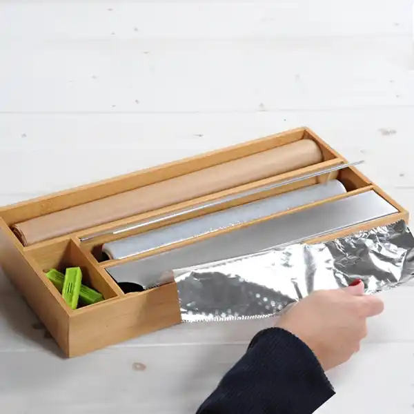 Bild 3 von Folienspender, Bambus, FSC