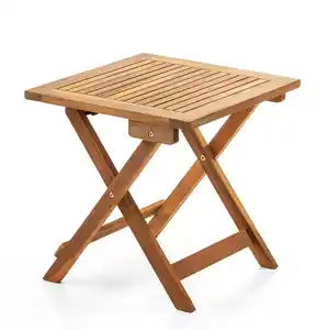 Akazienholz Beistelltisch 45 cm FSC