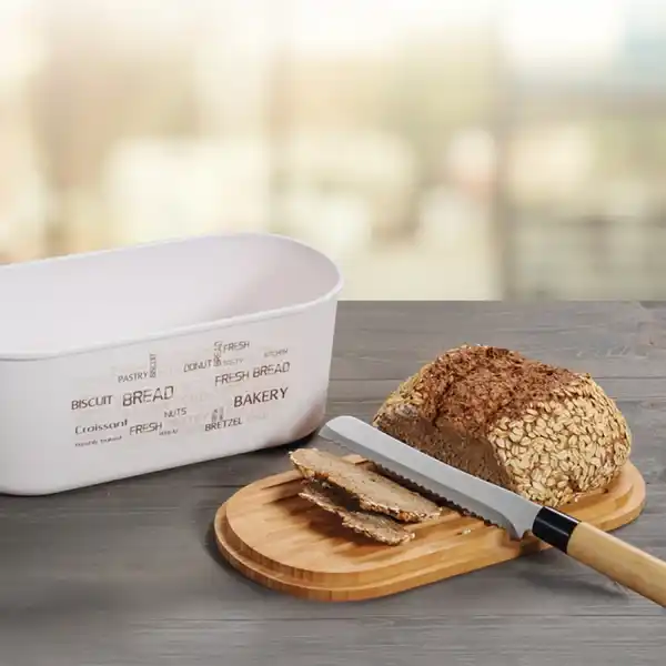 Bild 4 von Brotbox, weiß, FSC