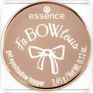 essence FaBOWlous gel eyeshadow topper 01 Bow So Dazzling!, 3,5 g