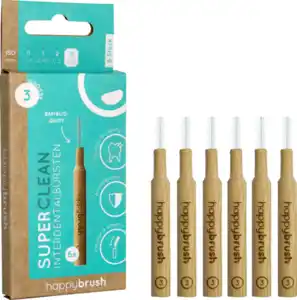 happybrush SuperClean Interdentalbürsten ISO-Gr. 3