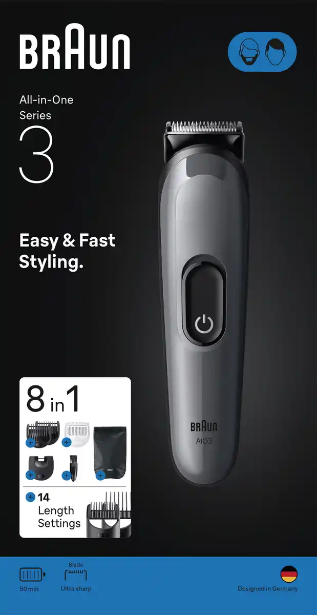 Bild 1 von Braun All-In-One Series 3 Elektrorasierer
