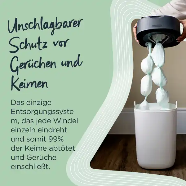 Bild 2 von tommee tippee Windeleimer Twist & Click Advanced grün