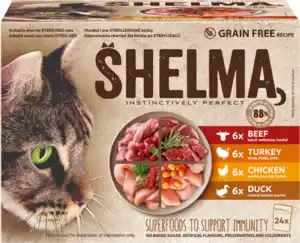 Shelma Multipack Fleisch in Soße, 2.040 g