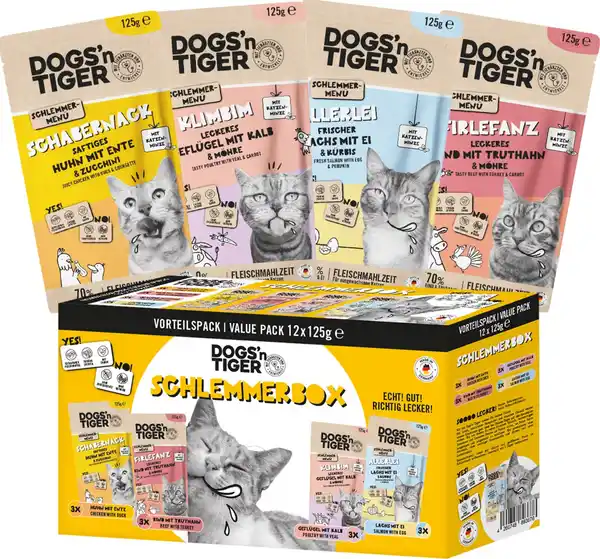 Bild 3 von Dogs'n Tiger Schlemmerbox Pouches, 1.500 g