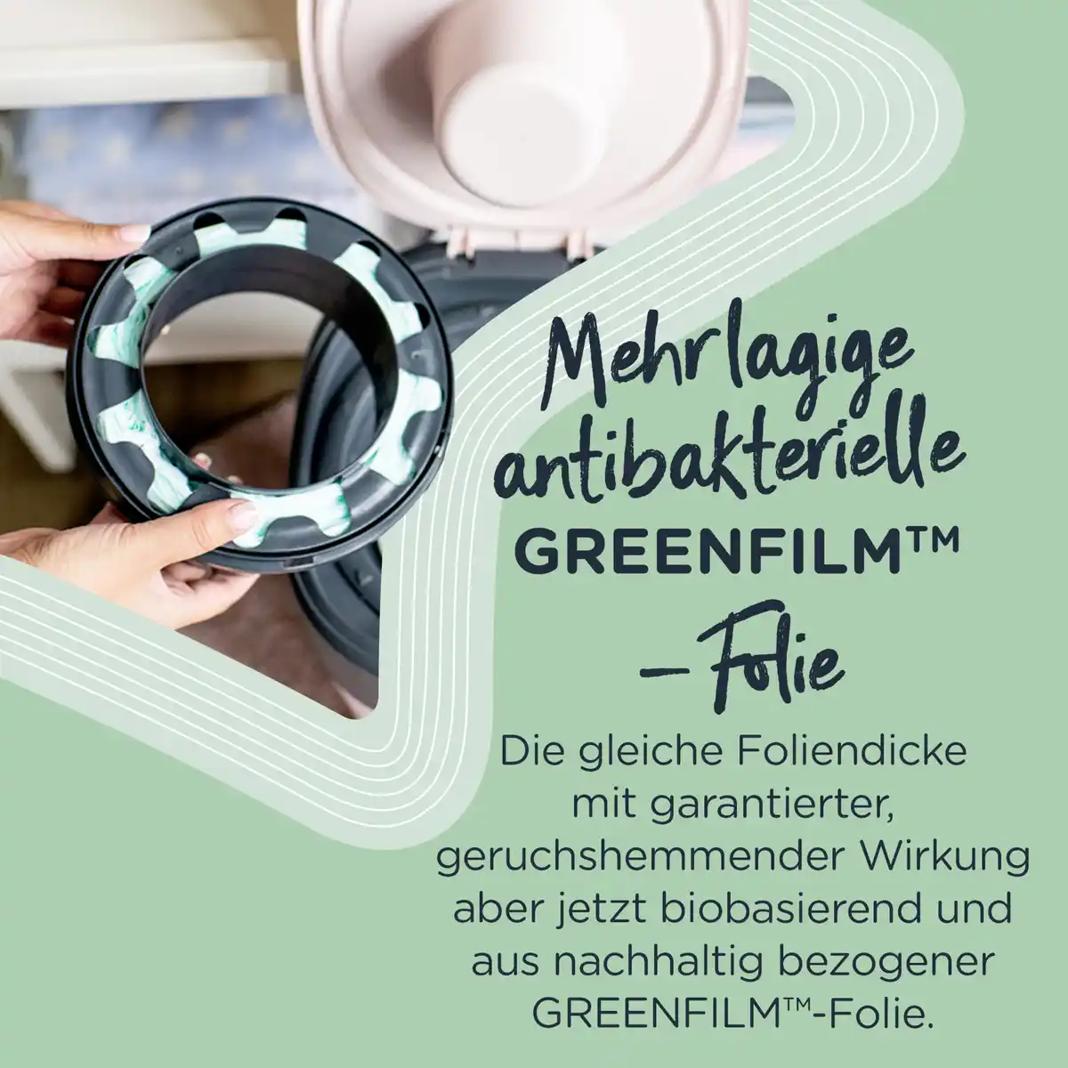 Bild 1 von tommee tippee Windeleimer Twist & Click Advanced grün
