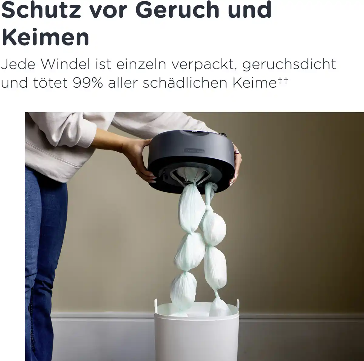 Bild 3 von tommee tippee Windeleimer Twist & Click Advanced grün