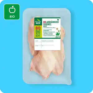 NUR NUR NATUR Bio-Landhähnchen-Schenkel, Natur