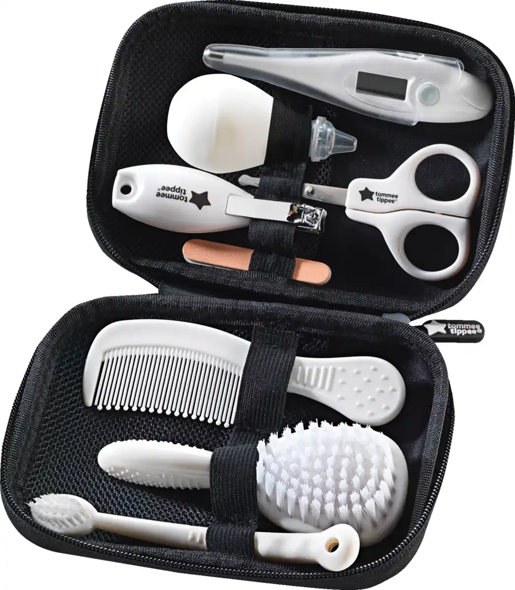 Bild 1 von tommee tippee Babypflegeset mit 9 Gesundheits- und Pflegezubehörteilen