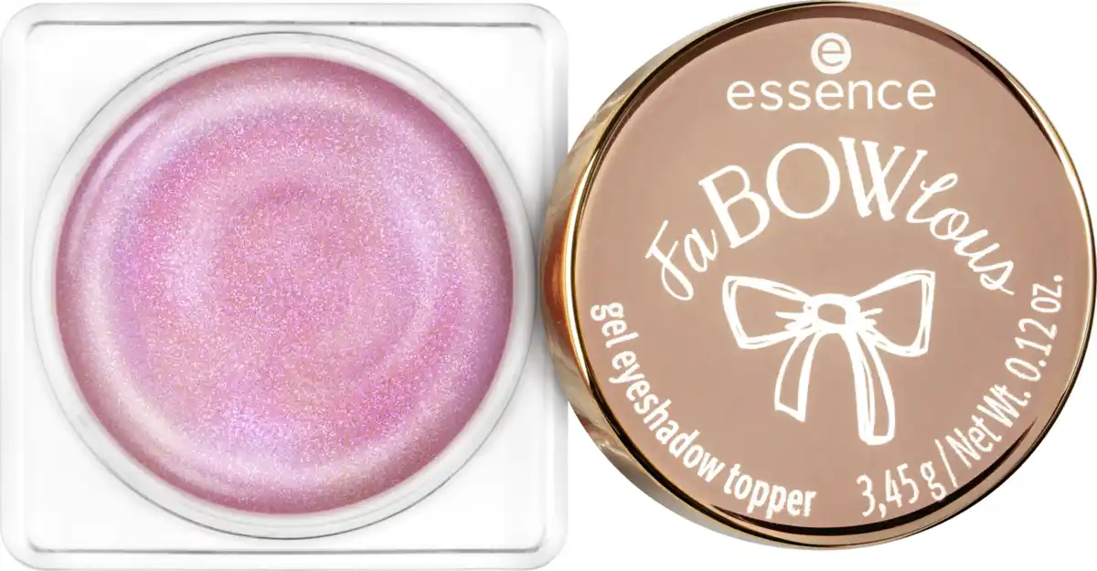 Bild 2 von essence FaBOWlous gel eyeshadow topper 01 Bow So Dazzling!, 3,5 g