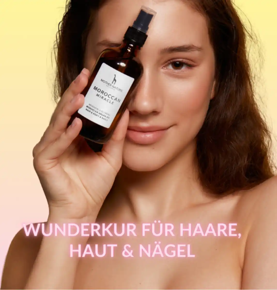 Bild 1 von Mother Nature Moroccan Argan Oil Hair, Body & Nails, 100 ml