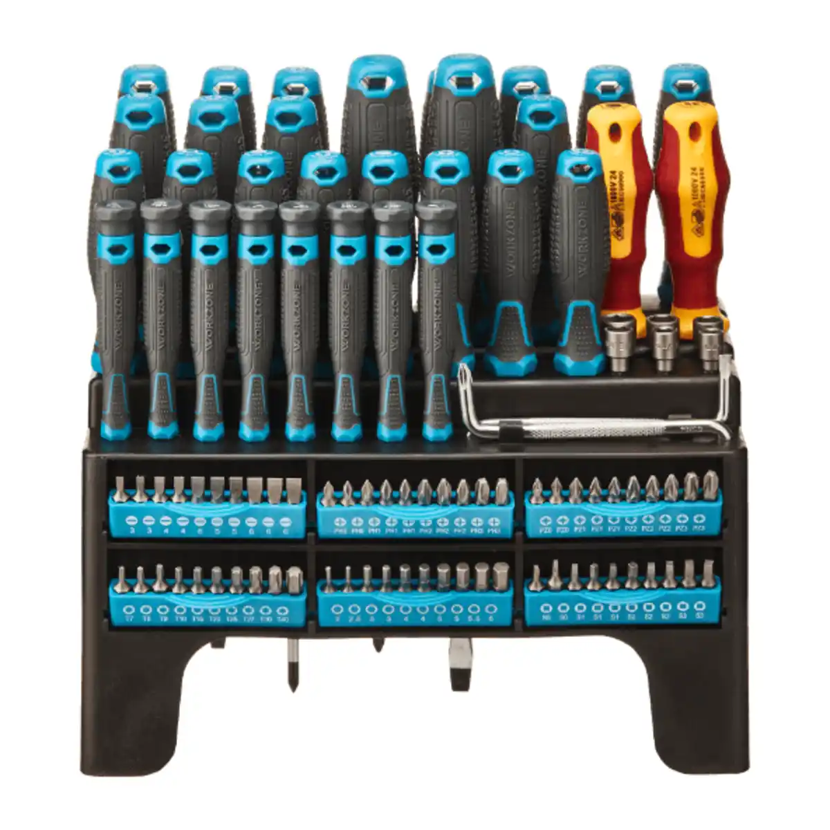 Bild 1 von WORKZONE XXL-Schraubendreher-Bit-Set