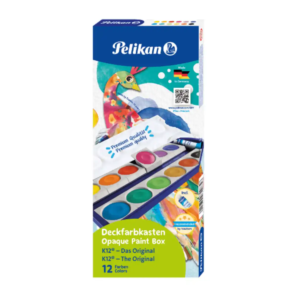 Bild 3 von PELIKAN Wasserfarbkasten K12