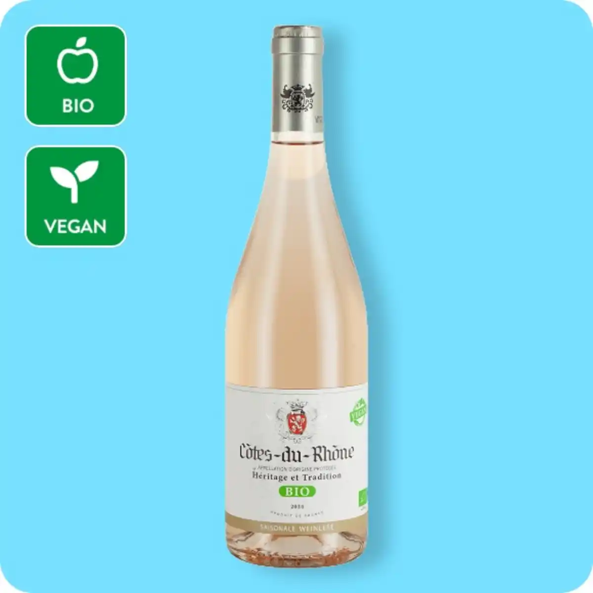 Bild 1 von   Bio-Côtes-du-Rhône Rosé AOP, Frankreich