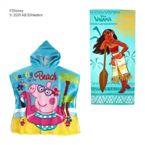 Kinder-Badeponcho / -Badehandtuch