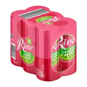 RIVER Limonade Kiwi-Erdbeer 0,33L