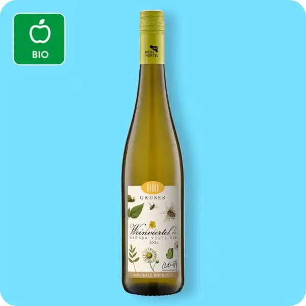 Bild 1 von   2024 Gruber – Bio-Grüner Veltliner Weinviertel DAC, Österreich