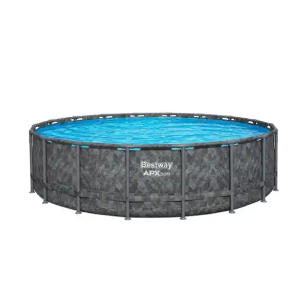 Bild 1 von Winterfestes Apx356 Frame Pool, Komplett-Set, Ø 549 x 132 cm