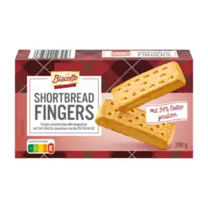 BISCOTTO Shortbread Fingers 200g