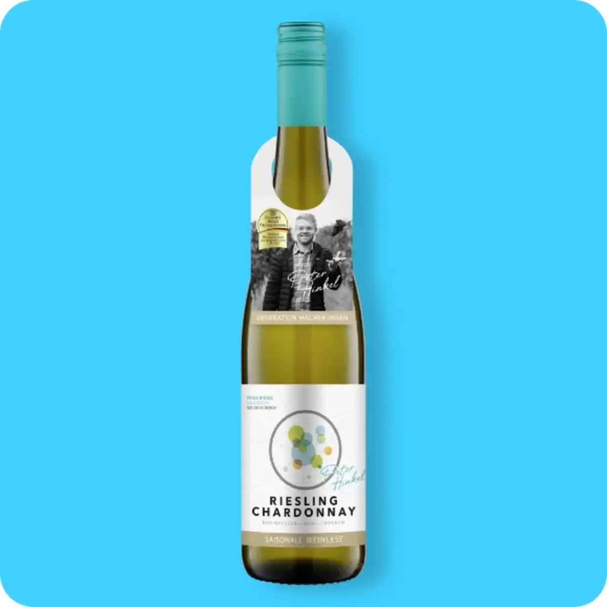 Bild 1 von   2024 Peter Hinkel – Riesling Chardonnay QbA, Rheinhessen