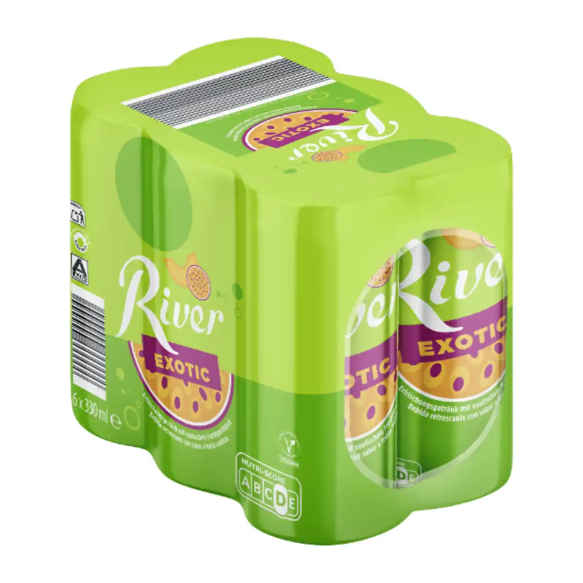 Bild 1 von RIVER Limonade Exotic 0,33L