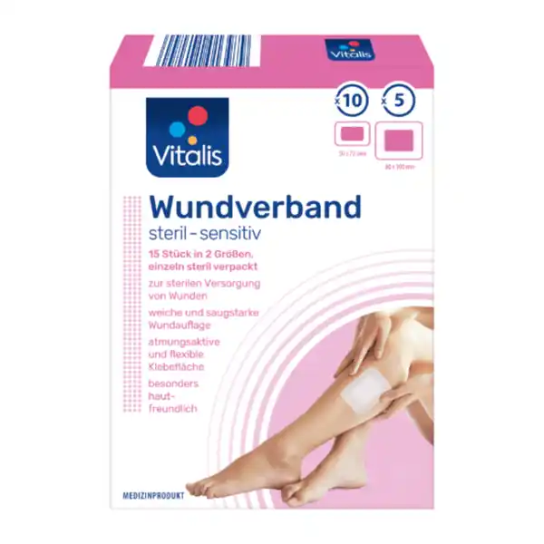 Bild 4 von VITALIS Steriler Wundverband