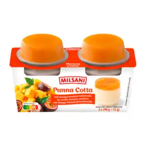 MILSANI Panna Cotta Mango-Passionsfrucht 105g