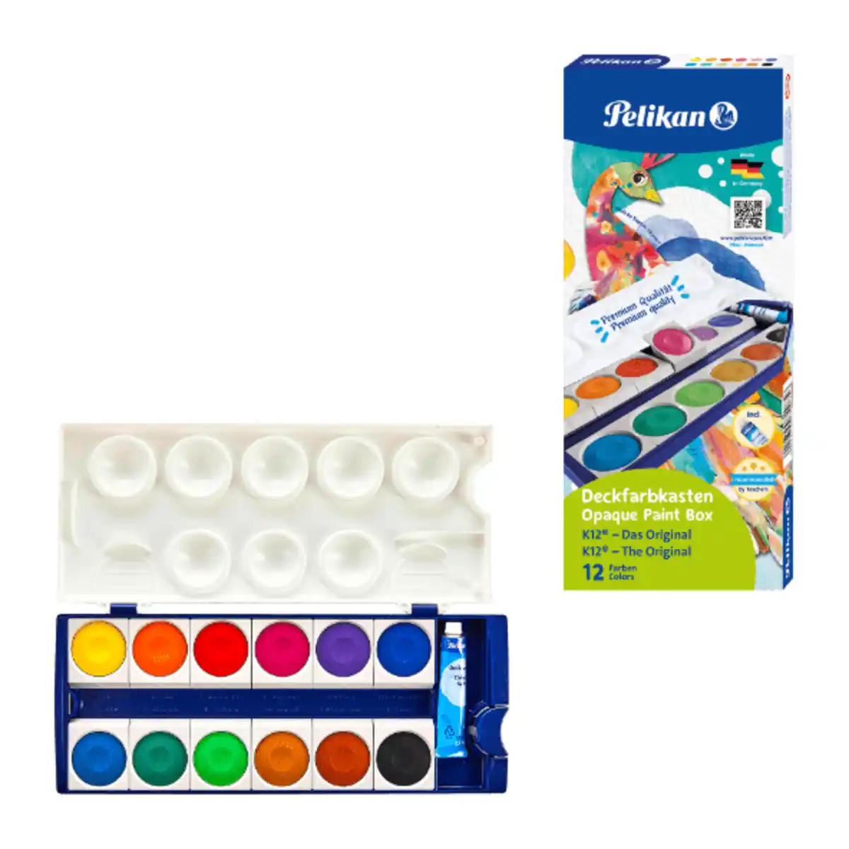 Bild 1 von PELIKAN Wasserfarbkasten K12