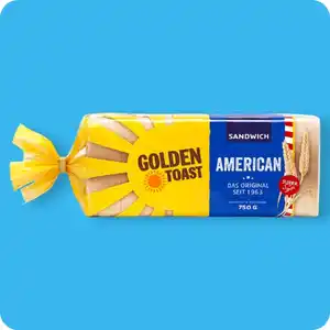 GOLDEN TOAST Sandwich, American oder Körner-Harmonie